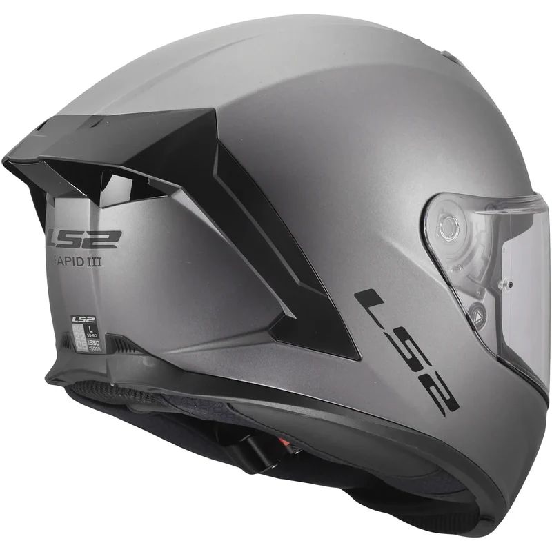 Casco LS2 FF820 Rapid III Solid - Titanio Mate