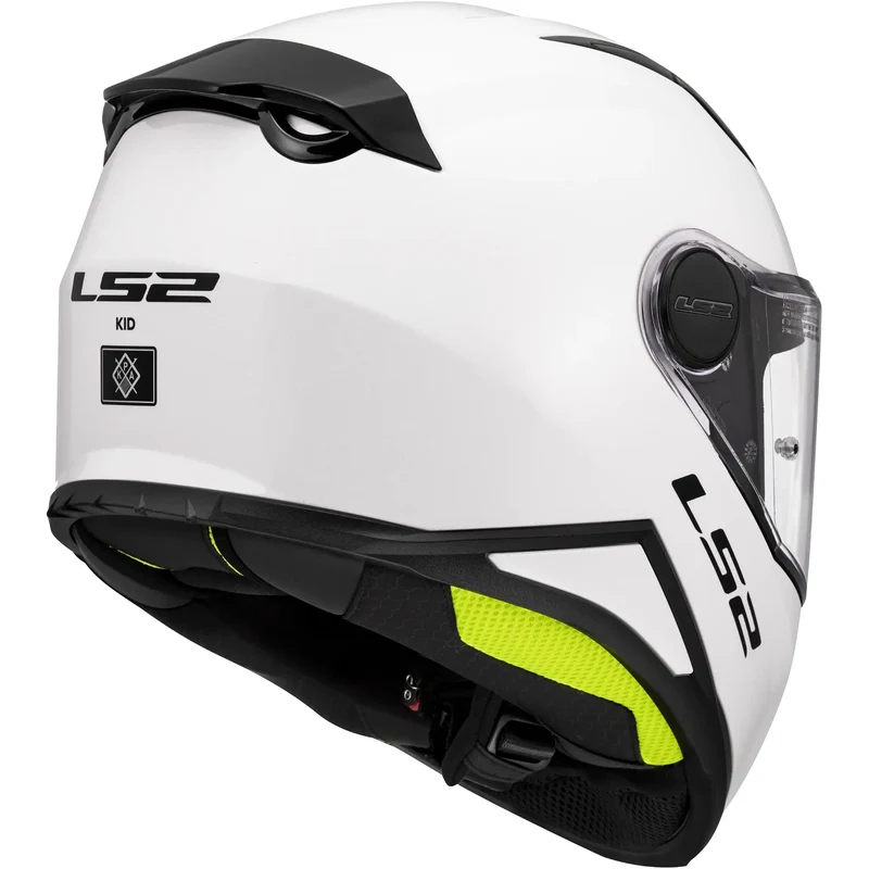 Casco LS2 FF812 Kid Solid - Blanco Brillo