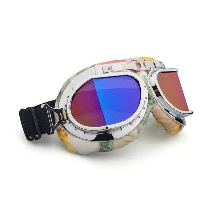 Lunette de moto - Fleurie