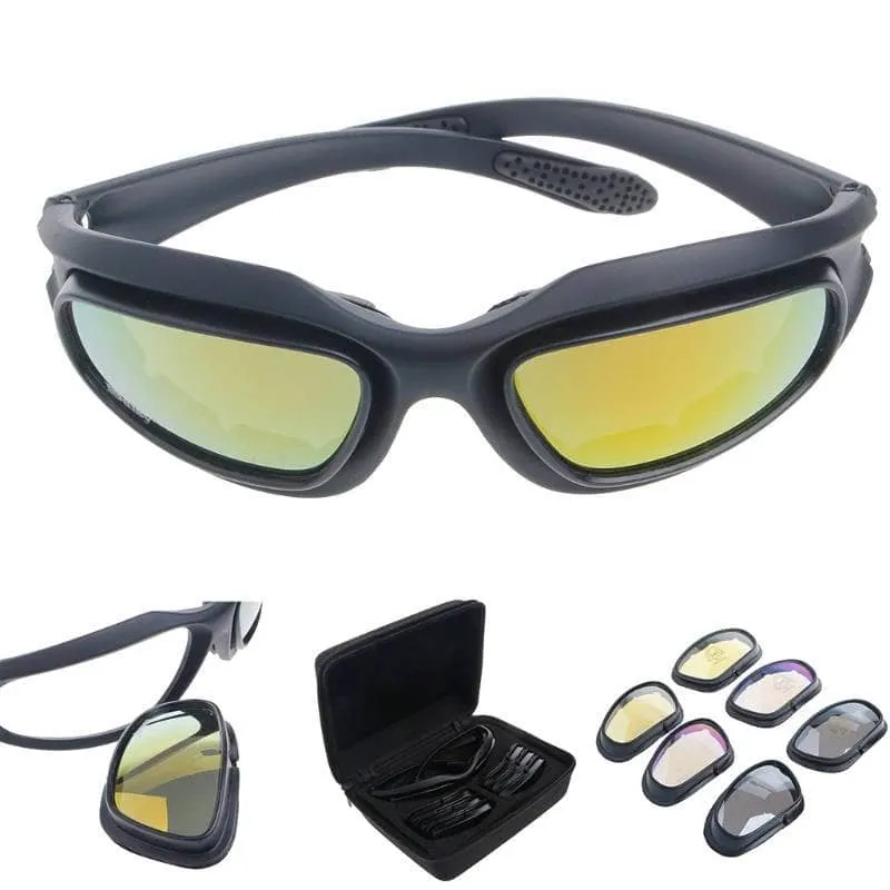 Coffret lunette de soleil moto