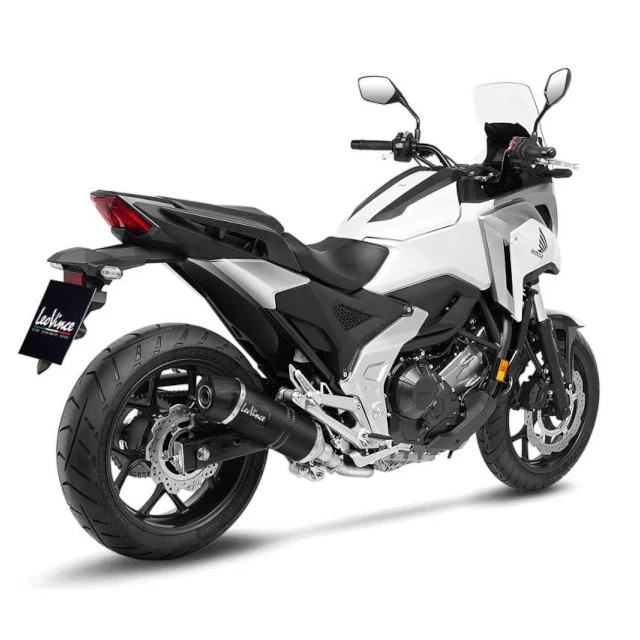 Escape Leovince LV One Evo Black Edition Slip-on Honda NC 750 X 21-24