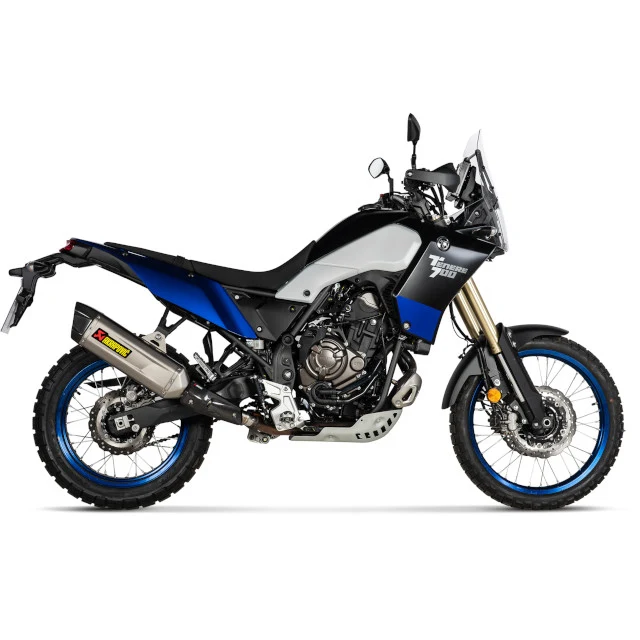 Silenciador de escape Yamaha XTZ Tenere 700 19-24 Akrapovic - titanio