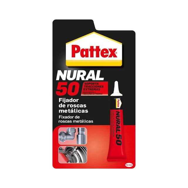 Fijador tornilleria Pattex Nural 50 10ml