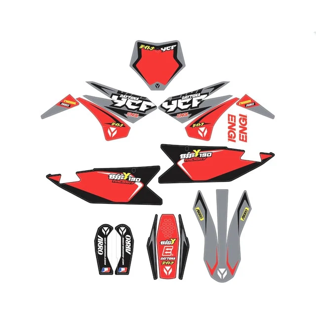 Kit de adhesivos completo YCF Bigy Daytona FD 190 MX 2023