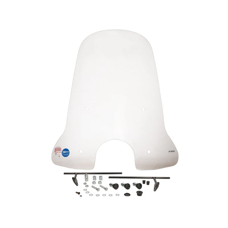 Pare-brise haut + Fixation High Clear BTC Riva2 / DTS Milano