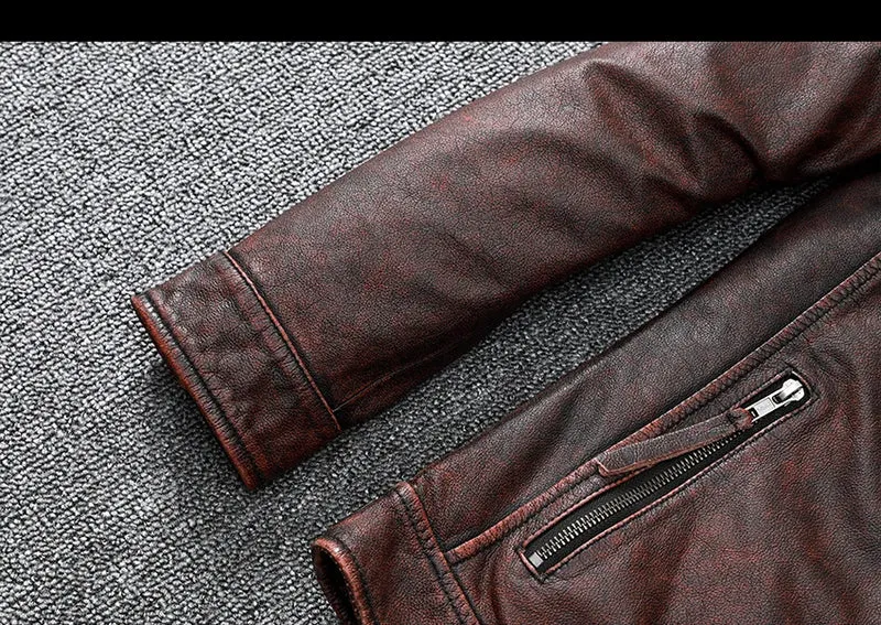 Veste biker homme - Vintage