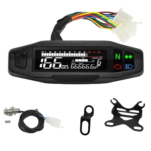 Compteur moto universel digital