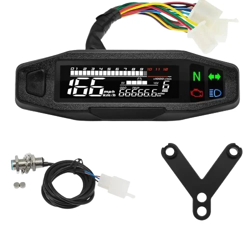 Compteur moto universel digital