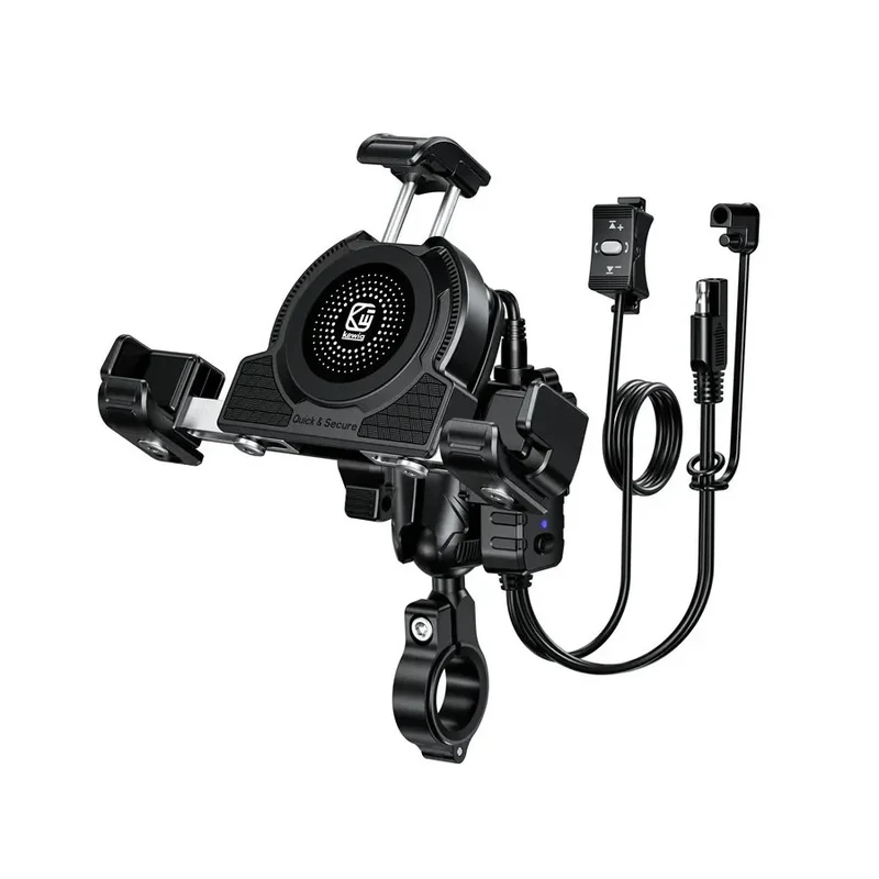 Support téléphone moto charge rapide