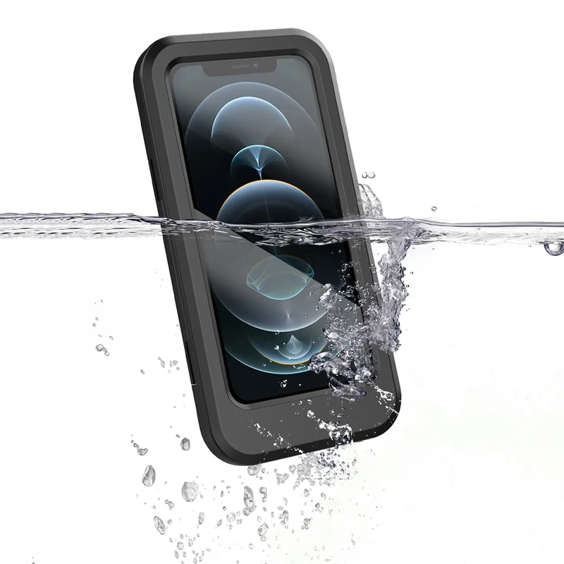 Support téléphone moto coque étanche et charge rapide
