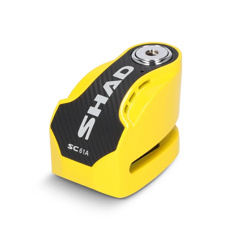 Candado antirrobo disco Shad SC61A - amarillo