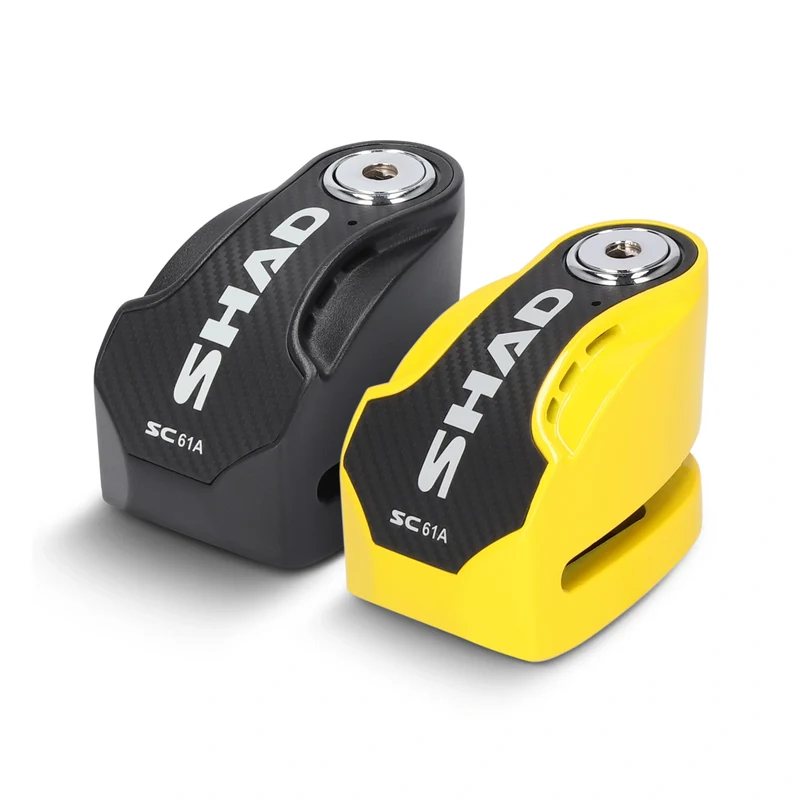 Candado antirrobo disco Shad SC61A - amarillo