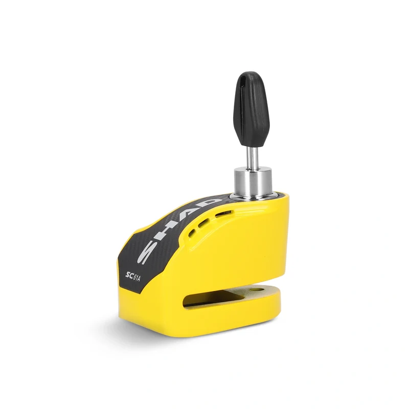 Candado antirrobo disco Shad SC61A - amarillo
