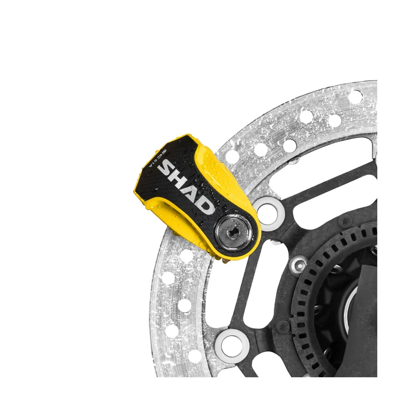 Candado antirrobo disco Shad SC61A - amarillo