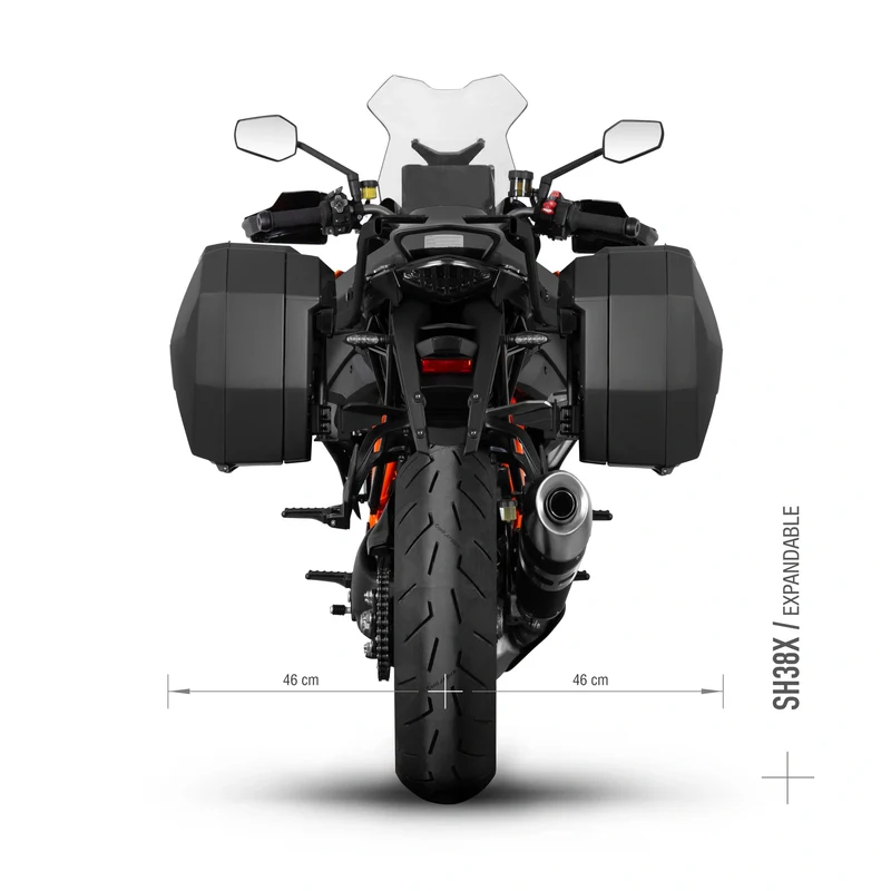 Fijaciones laterales 3P Shad Ktm 1290 SUPERDUKE GT 23-26