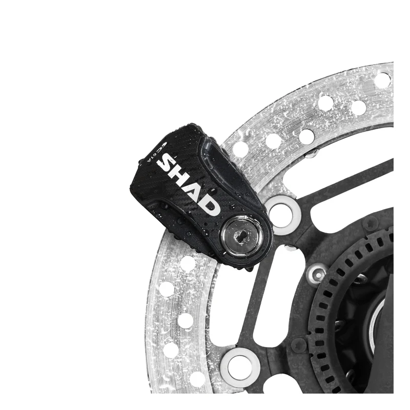 Candado antirrobo disco Shad SC61A - negro