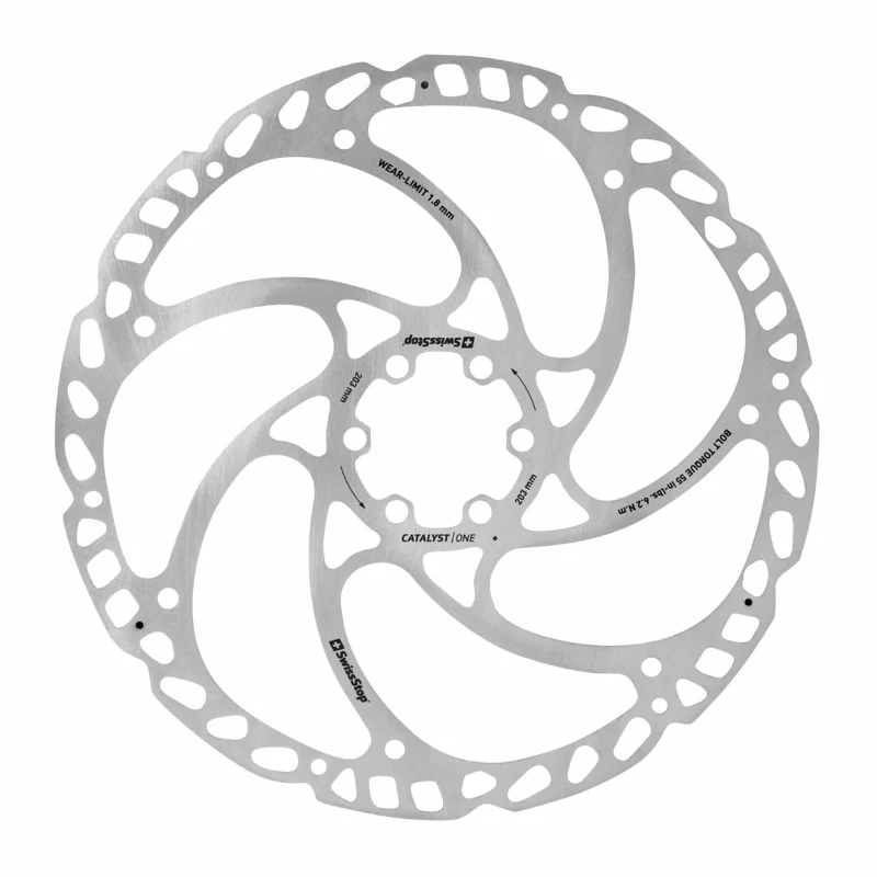 Disque De Frein VTT 6 Trous Swissstop Catalyst One 203 mm