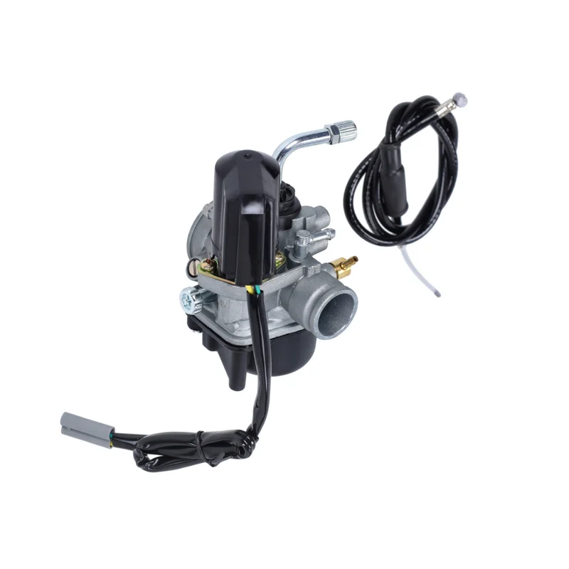 Carburateur à starter électrique 17,5MM avec câble d'accélérateur Piaggio / Gilera 2 temps