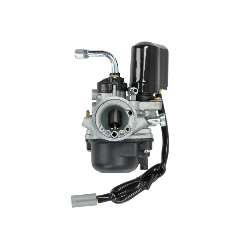 Carburateur à starter électrique 17,5MM avec câble d'accélérateur Piaggio / Gilera 2 temps