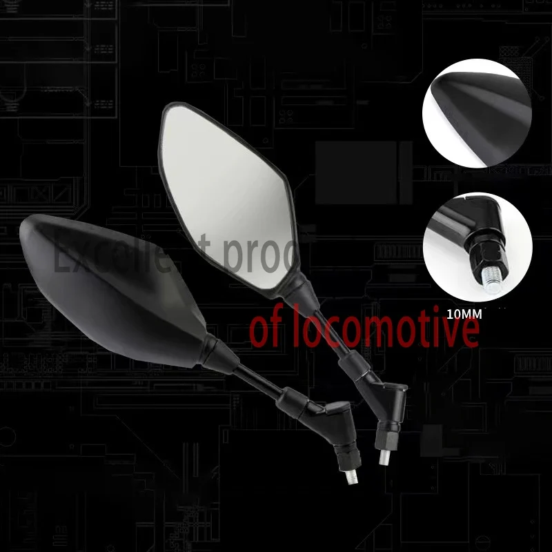For YAMAHA MT07 Mt09 MT10 Tracer 900 2020 -2024 accessories Motorcycle Rearview Side Mirrors 10MM Screw Rear View Mirrors HD
