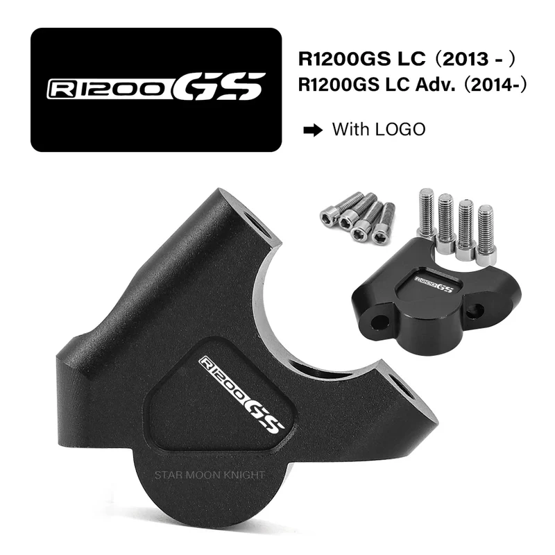 Motorcycle Handlebar Riser 32MM Drag Handle Bar Clamp Extend Adapter For BMW R 1200 GS LC R1200GS Adventure ADV R1250GS S1000XR