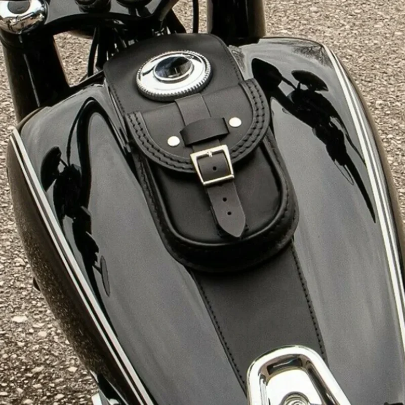 Trunk storage boxFor BMW R18 Classic 2020 Trunk storage box Motorcycle Fuel tank decoration storage bag retro PU leather