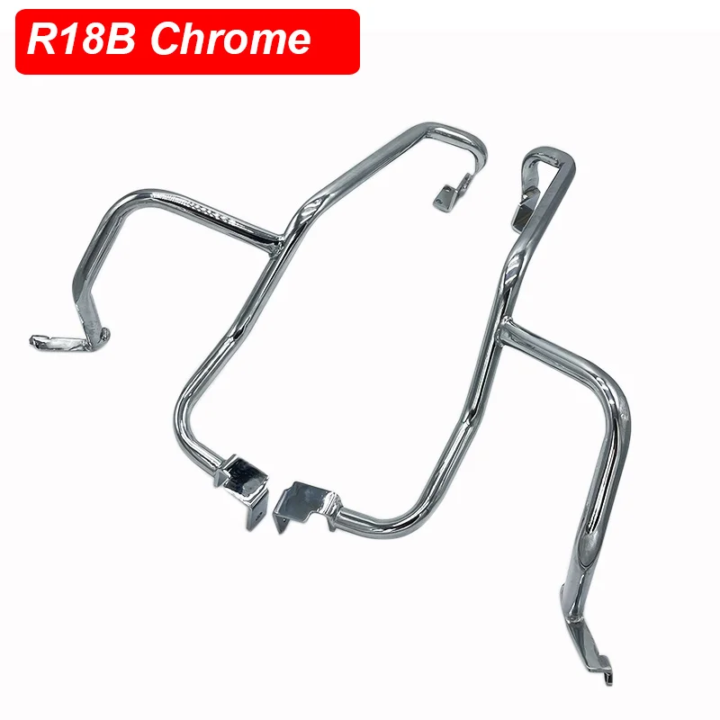 R 18 B Motorcycle Luggage Cases Saddlebags Tool Box Storage Trunk Crash Bar Bumper Fit For BMW R18B R18TC R18 TC R18 B 2021 2022