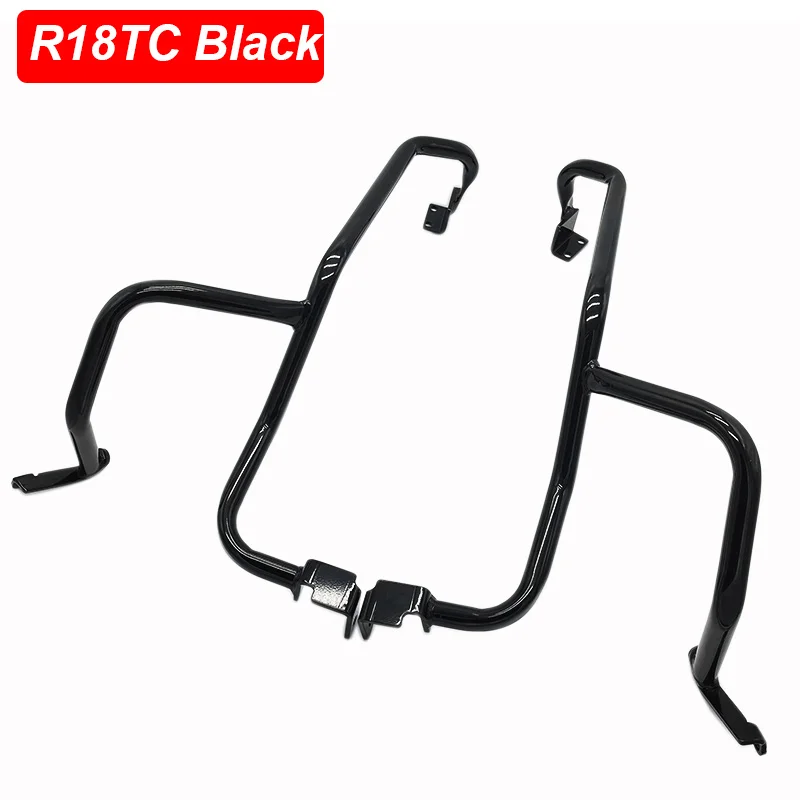 R 18 B Motorcycle Luggage Cases Saddlebags Tool Box Storage Trunk Crash Bar Bumper Fit For BMW R18B R18TC R18 TC R18 B 2021 2022