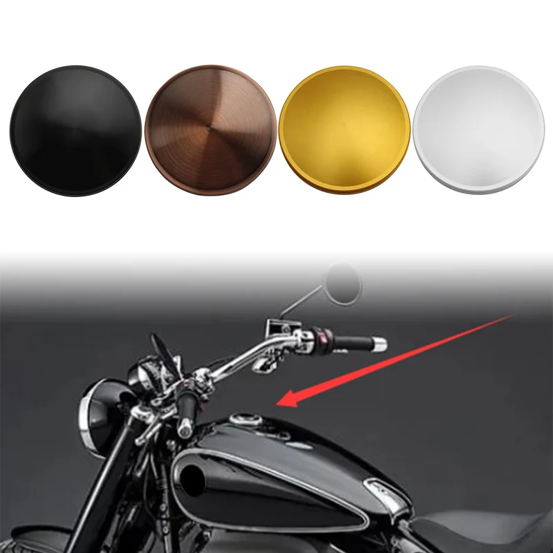 Motorbikes Petrol Fuel Gas Tank Cap Cover trim For BMW R18 2020-2021 Aluminum Motorcycle Accessories