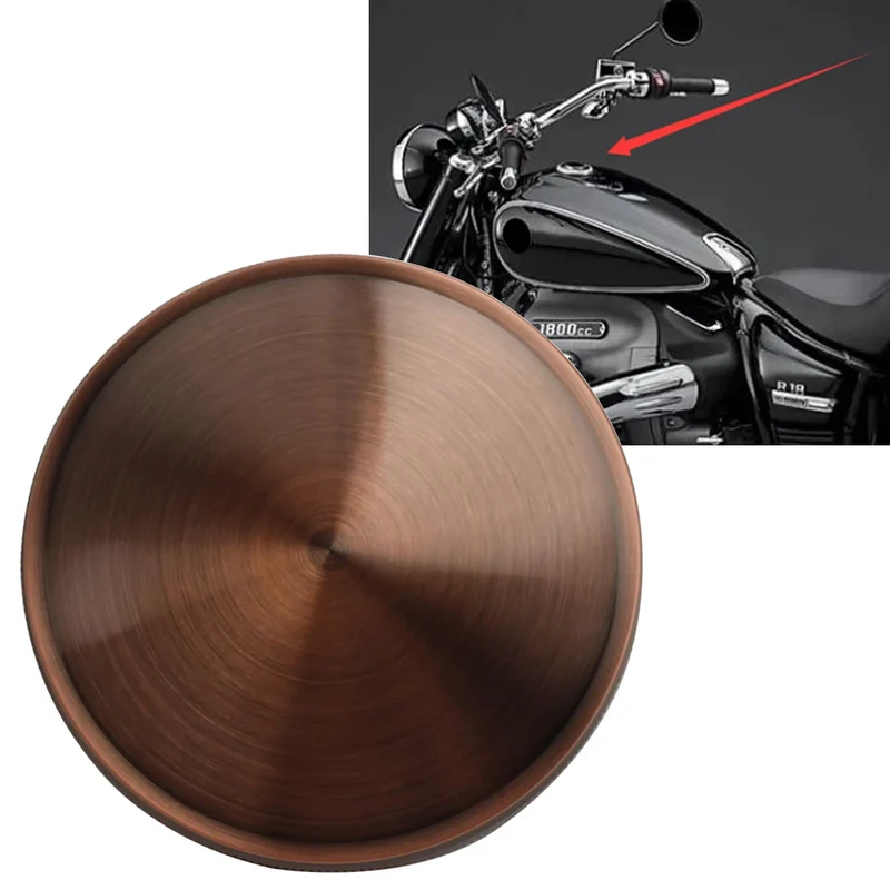 Motorbikes Petrol Fuel Gas Tank Cap Cover trim For BMW R18 2020-2021 Aluminum Motorcycle Accessories