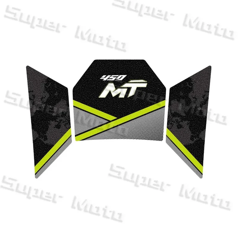 For cfmoto 450mt 450MT 2024 Motorcycle Frosted Fuel Tank Kit Sticker Motocross Protector Knee Grip Pad 3M Decals Accessories