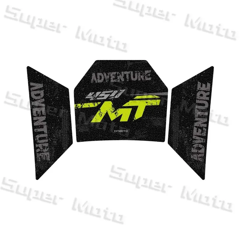 For cfmoto 450mt 450MT 2024 Motorcycle Frosted Fuel Tank Kit Sticker Motocross Protector Knee Grip Pad 3M Decals Accessories
