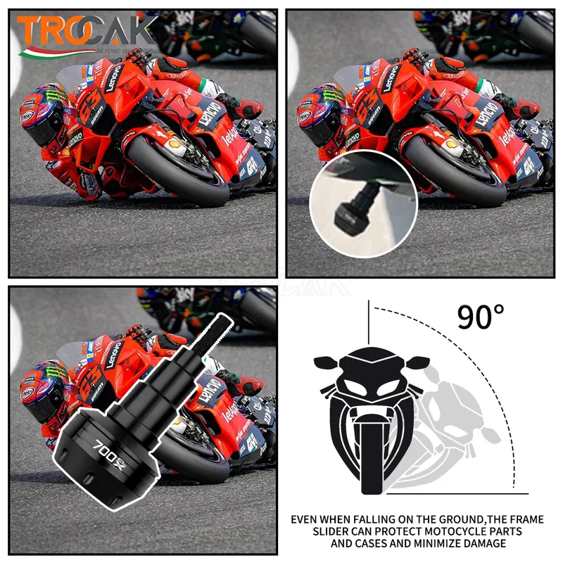 Motorcycle Accessories For CFMOTO 700 CLX CL-X CLX700 2021 2022 Frame Sliders Crash Guard Falling Protector Engine Protection