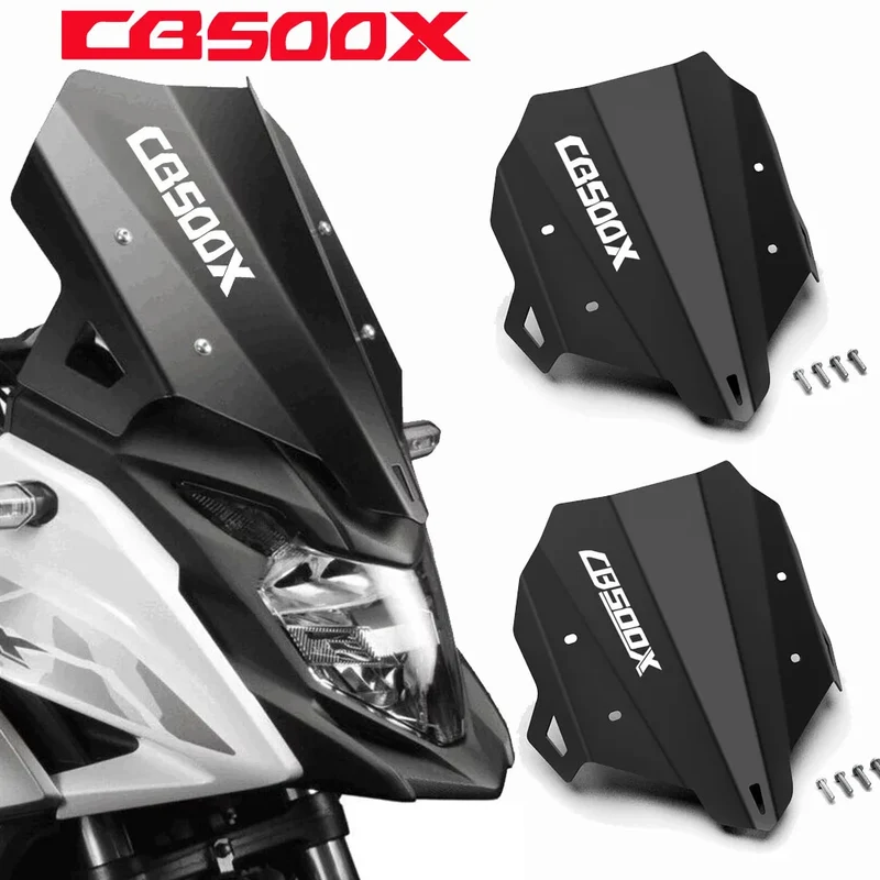 Motorcycle Accessories Wind Screen for Honda CB500X CB 500 X 2019 2020 2021 2022 2023 Windshield Windscreen Screen Protector