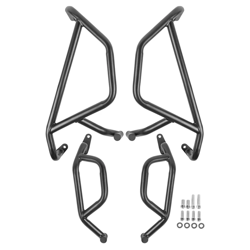 For CFMOTO 450MT 2024 Engine Guard Highway Crash Bar Motorcycle Frame Protection Upper Lower Bumper 450 MT Accessories