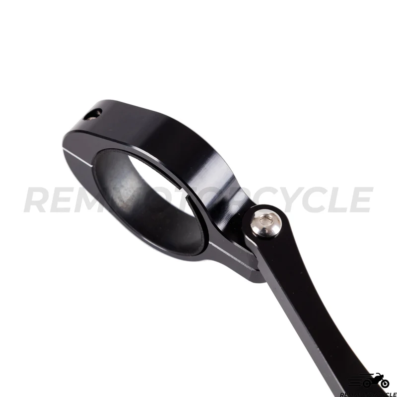 Supports Phare Avant de 33 à 58 mm Aluminium Noir