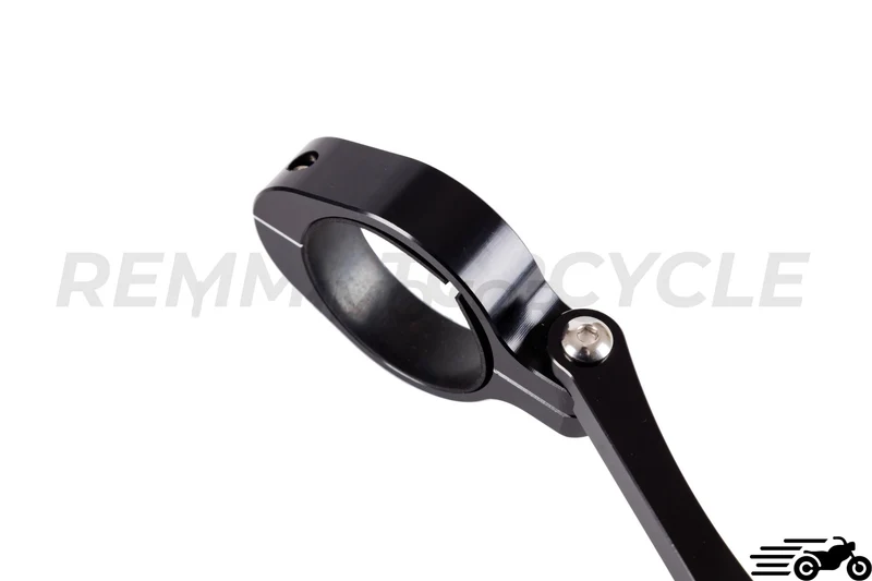Supports Phare Avant de 33 à 58 mm Aluminium Noir