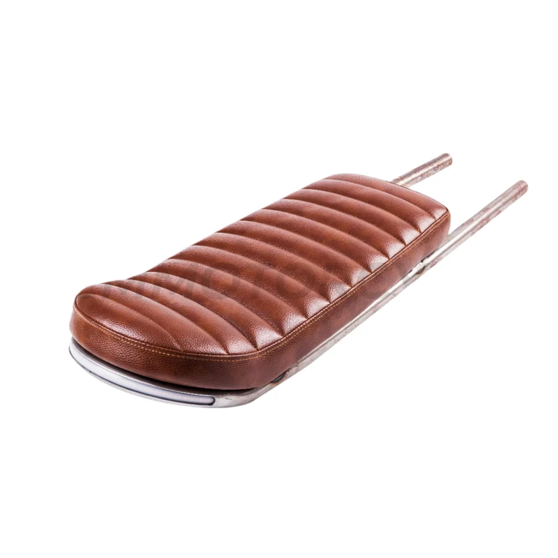 Selle Marron relevée modèle "Type 1" 50 cm avec Boucle LEDs défilants