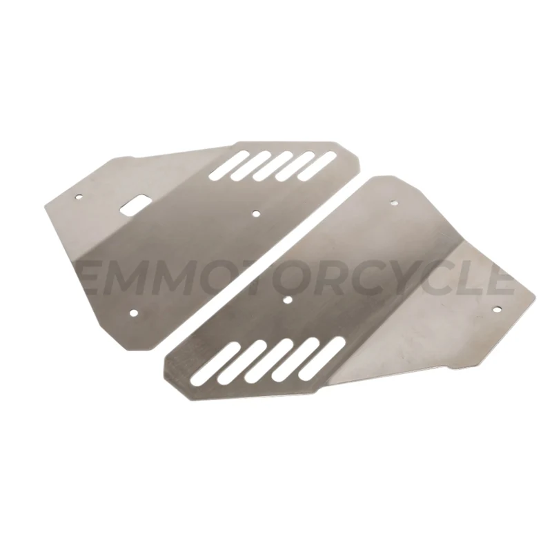 Plaques latérales en aluminium