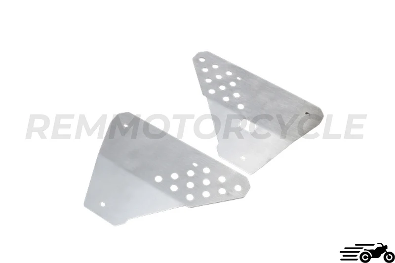 Plaques latérales en aluminium
