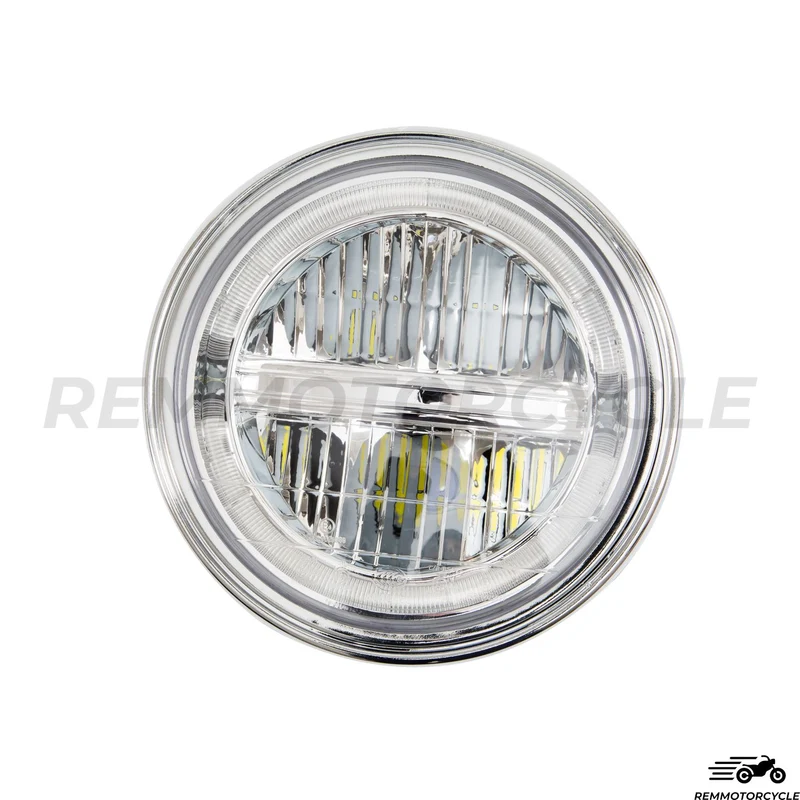 Phare Moto 21CM LED Homologué