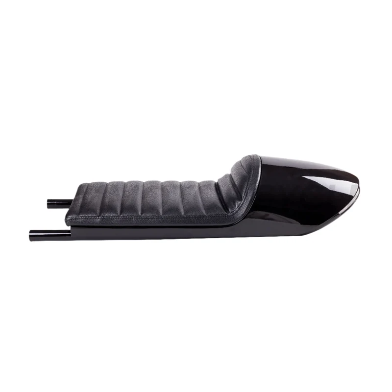 Selle Cafe Racer En Métal Noir avec boucle LED