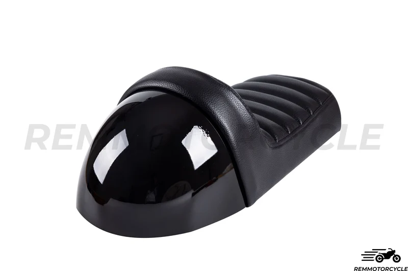 Coque Cafe Racer Noir Court Avec Selle Noir