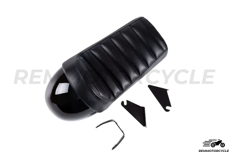 Coque Cafe Racer Noir Court Avec Selle Noir