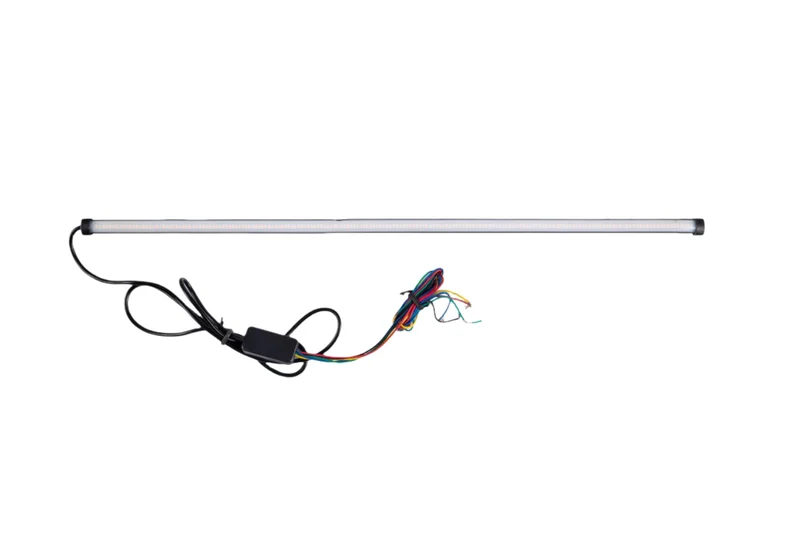 Bande LED moto Feux arrières avec Clignotant défilant - Modèle 45 cm
