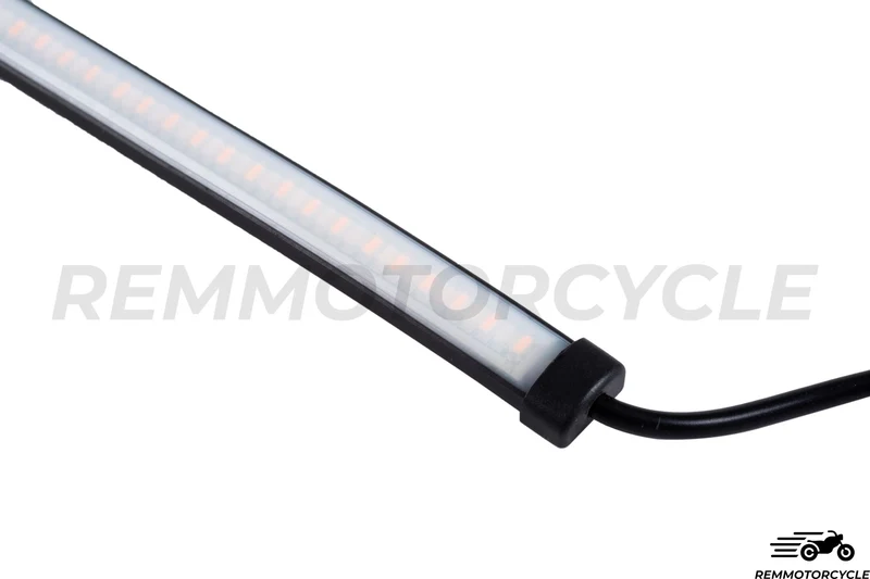 Bande LED moto Feux arrières avec Clignotant défilant - Modèle 45 cm
