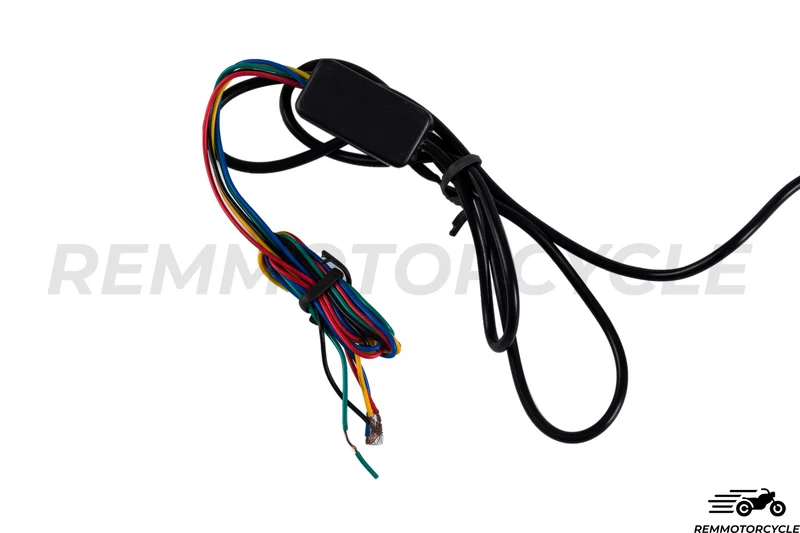Bande LED moto Feux arrières avec Clignotant défilant - Modèle 45 cm