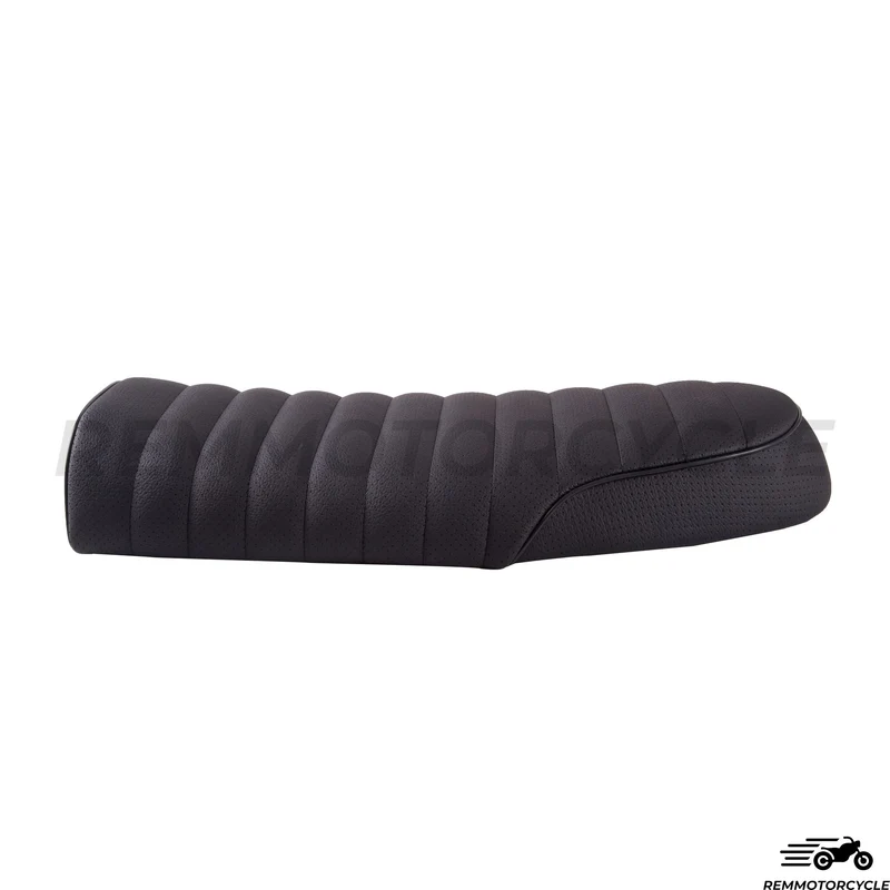 Selle Noir Perforée