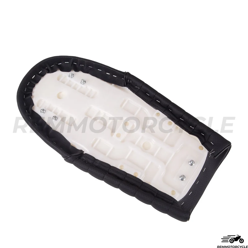 Selle Noir Perforée
