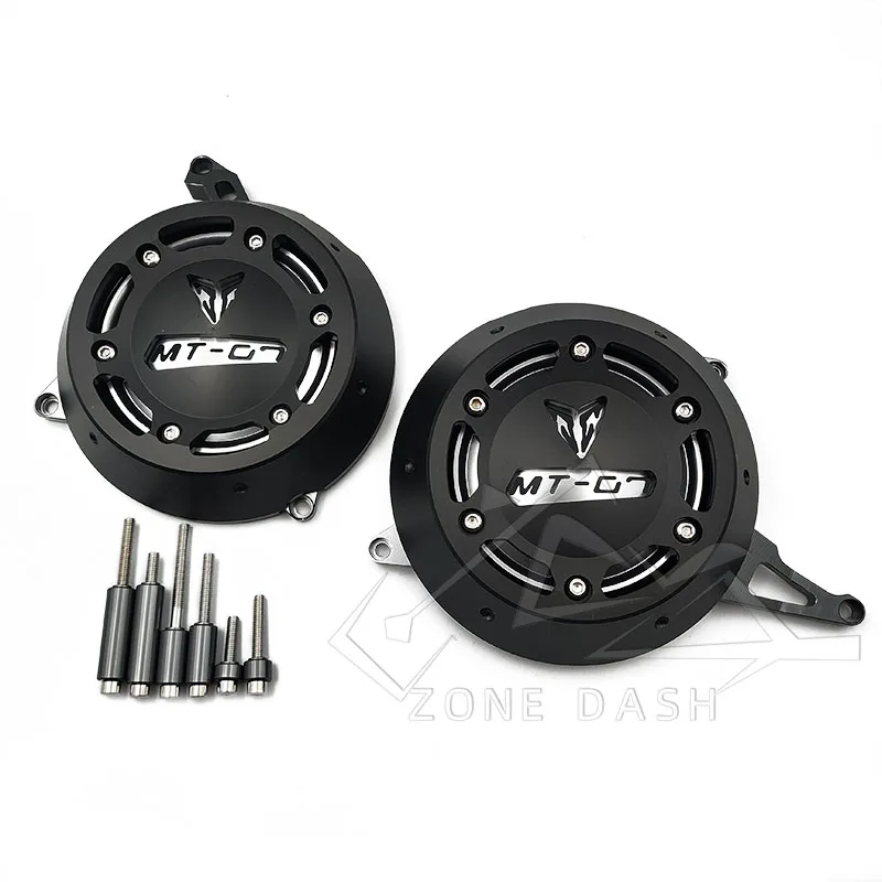 Motorcycl Engine Stator Starter Cover Frame Slider Protector For YAMAHA MT-07 MT07 2014-2022 2016 2017 2018 2019 2020 2022 FZ07